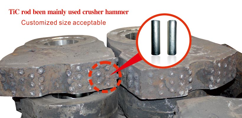 TM52 TiC titanium carbide based cermets steel bonded ferro-tic carbide and alloy rods products applications
